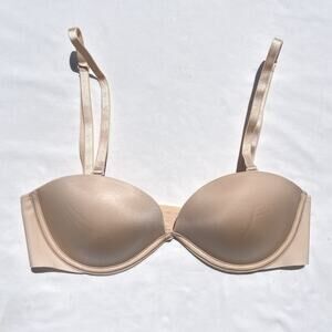 Victoria’s Secret Multiway Multi Option Push Up Bra 34B Beige Underwire